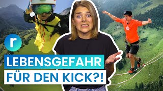 Sport extrem Warum riskieren sie ihr Leben I reporter [upl. by Ylatfen]