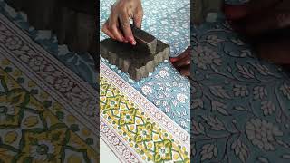 Sanganeri Hand Block printing [upl. by Symon689]