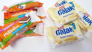 Unwrapping Nestle Galak amp Merendina Snacks [upl. by Zennie]