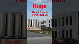 Huge Saputo Food Plant on Port Coquitlam vancouver saputo portcoquitlam [upl. by Andri]