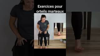 Exercices pour les orteils marteaux courte vidéo [upl. by Emee802]