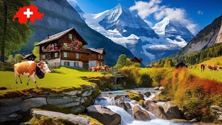 Grindelwald Lungern🇨🇭Most Beautiful Places In Switzerland 🍂 Golden Autumn in Switzerland [upl. by Aynahs]