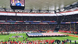 🏈🇺🇸 USA National Anthem I NFL Frankfurt Game 2023 I Miami Dolphins vs Kansas City Chiefs [upl. by Eltsirc]