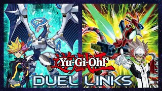 Code Talker Vs Rokket Borrel  Playmaker Vs Revolver  YuGiOh Duel Links [upl. by Latyrc]