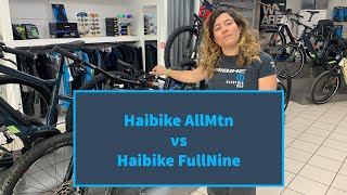 Haibike AllMtn vs Haibike FullNine  Differences explained [upl. by Andriana322]