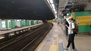 MTR East rail line R train mong kok East station [upl. by Meehahs]