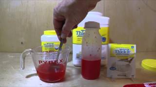 How to Thicken Liquids and Test How Thick the Liquid Has Become [upl. by Hildick]