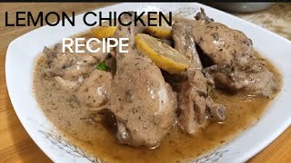 Lemon Chicken Recipe Authentic Lemon Chicken [upl. by Gargan]