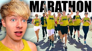 I Ran a Marathon with 26 Youtubers [upl. by Niuqauj]