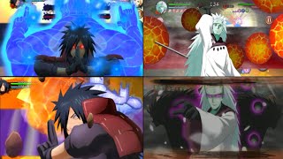 Madara All Meteor Ultimates Showcase  Naruto x Boruto Ninja Voltage [upl. by Carbrey]