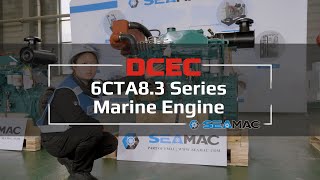 DCEC Cummins 6CTA83 series marine engine Introduction 2022 Specifications and Scopes [upl. by Ebony794]