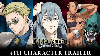 Jujutsu Kaisen Cursed Clash — Character Trailer 4 [upl. by Inama891]