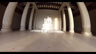 360 Video Underneath the Lincoln Memorial [upl. by Mcgregor]