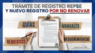 Trámite REPSE Registro Actualización Renovación Nuevo Registro  Guías Manuales y Requisitos [upl. by Blaise]