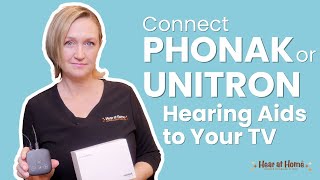 How to Connect a Phonak or Unitron TV Connector [upl. by Alberta]