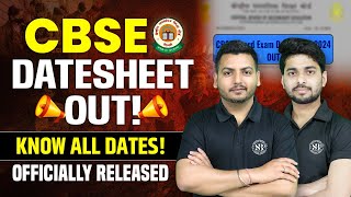 CBSE Date sheet 202324 Out For Class 10th amp 12th  Official Release CBSE Date sheet  CBSE Update [upl. by Shandeigh345]