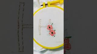 French Knot Stitch 🌸🌸 frenchknotstitch handembroidery youtubeshorts youtubesubscribers [upl. by Nobe827]