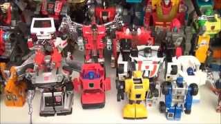 TRANSFORMERS GENERATION ONE TOY COLLECTION VIDEO [upl. by Fryd637]