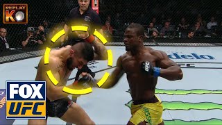 Abdul Razak Alhassan breaks down his KO of Sabah Homasi  REPLAY KO  UFC 220 [upl. by Noiro904]