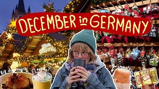 Christmas time in GERMANY  sweet treats amp christmas markets [upl. by Eelyah]