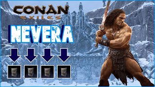 🧊 CAJA DE CONSERVACION 🧊  Conan Exiles  CONSERVA COMIDA Y ANIMALES con HIELO en la NEVERA [upl. by Majka]