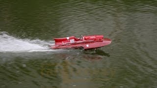 TimossiFerrari Arno XI Hydroplane Radio Controlled  tantrasway racing RC model [upl. by Tades597]