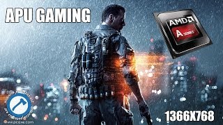 APU A10 6790K vs Battlefield 4 HD Ready  1366x768 PCAXECOM [upl. by Libnah]