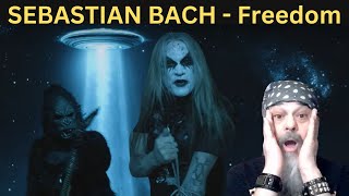 Metal Dude  Musician REACTION  SEBASTIAN BACH  quotFreedomquot OFFICIAL MUSIC VIDEO [upl. by Avat]