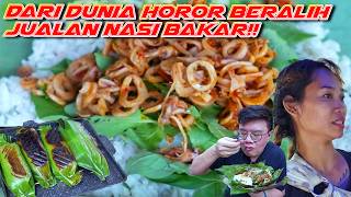 GAGAL JADI KONTEN KREATOR HOROR NEKAT JUALAN NASI BAKAR DI PINGGIR KALI [upl. by Oramlub]