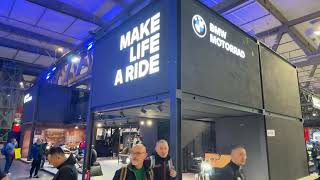 Eicma 2024 BMW Motorrad Booth [upl. by Ellennad]