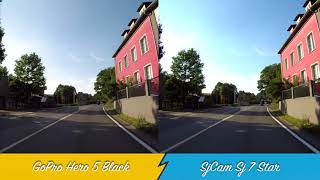 Sjcam Sj7 vs Gopro Hero 5 Black  Video Test  Comparison  4K [upl. by Eciram]