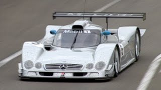 24 Hours of Le Mans 1999  Peter Dumbrecks Shocking Mercedes flip [upl. by Norek]