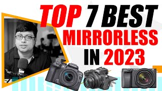 Best Mirrorless Cameras 2023 Under 1 Lakh  Top 7 Best Camera [upl. by Nemhauser58]