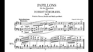 Schumann  Papillons Nelson Freire piano [upl. by Ennailuj716]