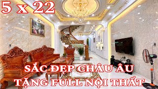 nhà đẹp 2024 quá đỉnh  mẫu nhà đẹp 5 x 22 751 [upl. by Orlina402]