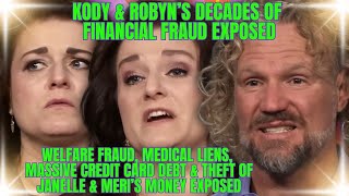 Robyn amp Kody Browns WELFARE FRAUD THEFT FROM JANELLE MERI MASSIVE DEBT Exposed in COURT RECORDS [upl. by Aehsan]