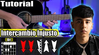 Intercambio Injusto  Ivan Cornejo  Guitarra  TUTORIAL  Acordes [upl. by Kcinimod]