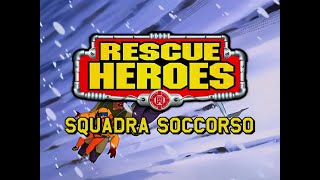 RESCUE HEROES SQUADRA SOCCORSO  GIORGIO VANNI  videosigla OPED base karaoke LoVa [upl. by Jephum]