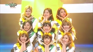 뮤직뱅크  트와이스 애교 포텐 샤샤샤♬ ‘Cheer Up’20160520 [upl. by Nylkoorb]