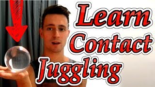 Contact Juggling Beginner Tutorial  The Very First Steps  Danelo Performances [upl. by Yendys185]