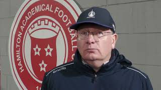 John McGlynn Post Hamilton Academical [upl. by Voe]