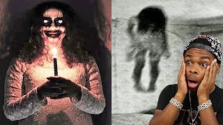 REACTING TO THE SCARIEST SHORT FILMS On YOUTUBE [upl. by Adimra]