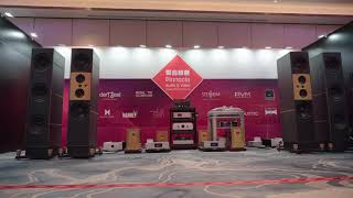 2019广州国际音响唱片展—瑞士之声Stenheim 旗舰音箱 达萧Dartzeel ampTenor HIEND系统 [upl. by Siradal264]