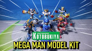 MEGA MAN STOP MOTION  KOTOBUKIYA MODEL KITS 2  megaman megamanx battlenetwork stopmotion [upl. by Spearman577]