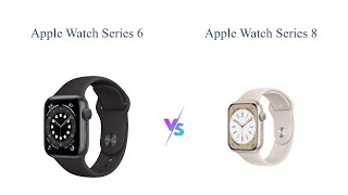 Apple Watch Series 6 vs Series 8 Full Comparison 🌟 Which is Better [upl. by Casilda]