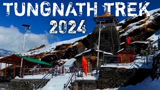 Tungnath trek 2024  तुंगनाथ यात्रा 2024 । tungnath temple uttarakhand vlog [upl. by Atkinson]