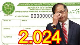 Tarifas 2024 Ni se te ocurra hacer la TÉCNICOMECÁNICA sin saber esto [upl. by Ianej169]