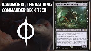 The Bubonic Plague Karumonix the Rat King EDHCommander Deck Tech [upl. by Aracat]