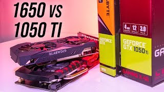 Nvidia GTX 1650 vs 1050 Ti  18 Games Compared [upl. by Koppel]