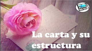 LA CARTA Y SU ESTRUCTURA I Ejemplos  Partes del sobre [upl. by Waylon]